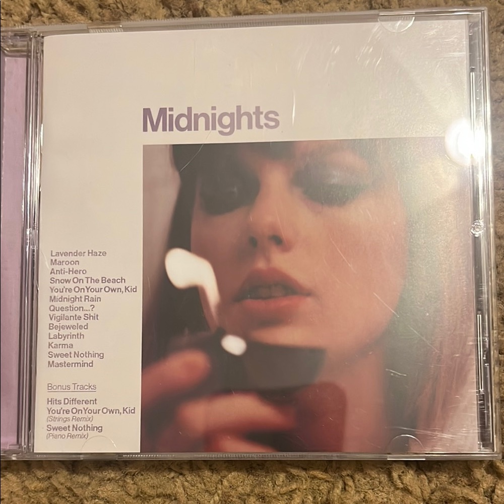 Midnights Album CD purple